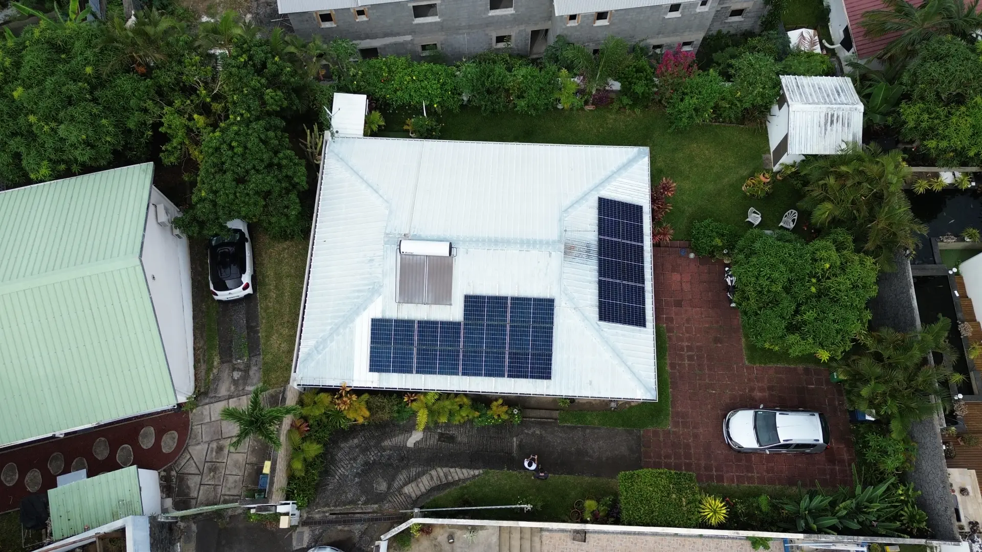 Centrale solaire Julien à La Réunion