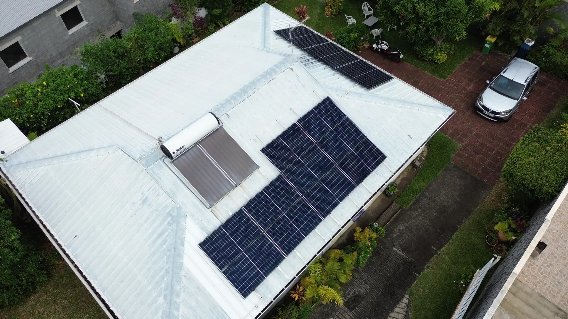 Panneaux photovoltaïques de Julien